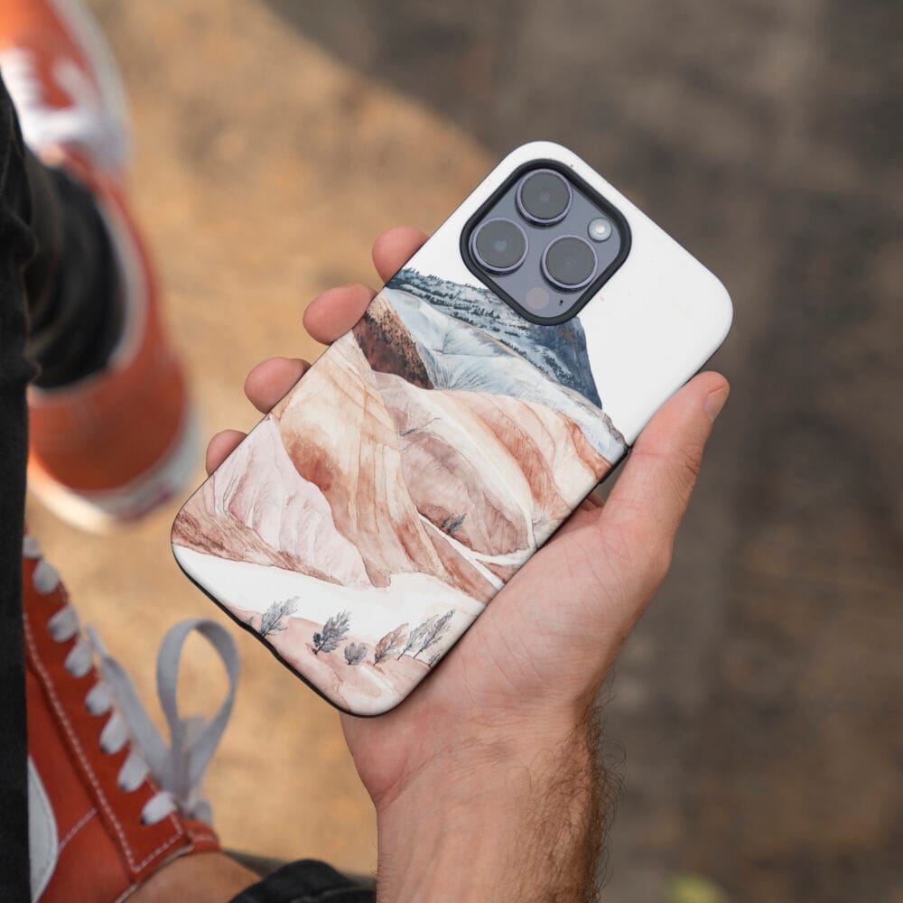 06 - Painted Hills Oregon Phone Case - Male Hand.jpg 06 - Painted Hills Oregon Phone Case - Male Hand.jpg