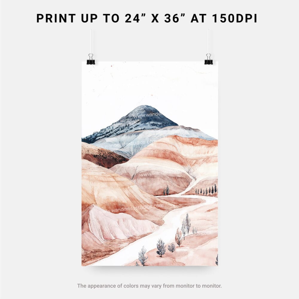 06 - Painted Hills Oregon Watercolor Art - Digital Downloads - Print Size.jpg 06 - Painted Hills Oregon Watercolor Art - Digital Downloads - Print Size.jpg