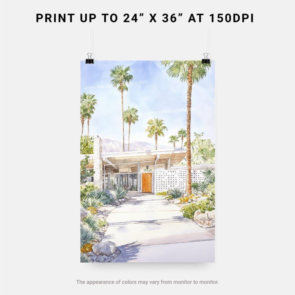06 - Palm Springs California Watercolor Art - Digital Downloads - Print Size.jpg 06 - Palm Springs California Watercolor Art - Digital Downloads - Print Size.jpg