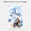 06 - Patagonia Chile Watercolor Art - Digital Downloads - Print Size.jpg