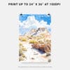 06 - Petrified Forest National Park Watercolor Art - Digital Downloads - Print Size.jpg