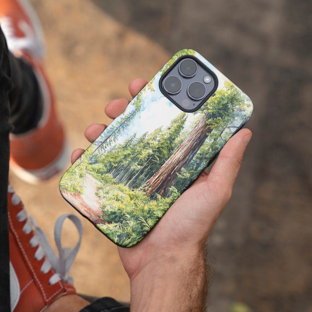 06 - Redwood National Park California Phone Case - Male Hand.jpg 06 - Redwood National Park California Phone Case - Male Hand.jpg