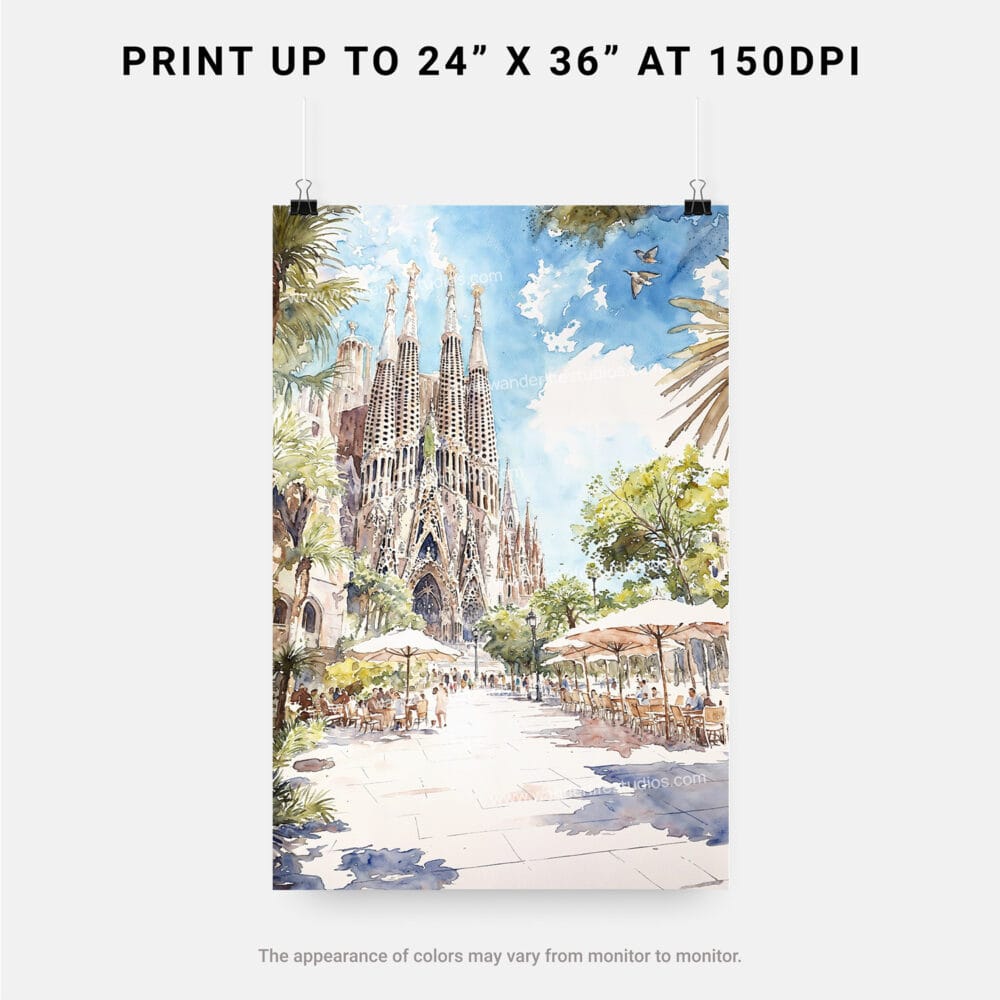 06 - Sagrada Familia Watercolor Art - Digital Downloads - Print Size.jpg 06 - Sagrada Familia Watercolor Art - Digital Downloads - Print Size.jpg