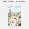 06 - Saguaro National Park Watercolor Art - Digital Downloads - Print Size.jpg