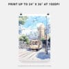 06 - San Francisco Watercolor Art - Digital Downloads - Print Size.jpg