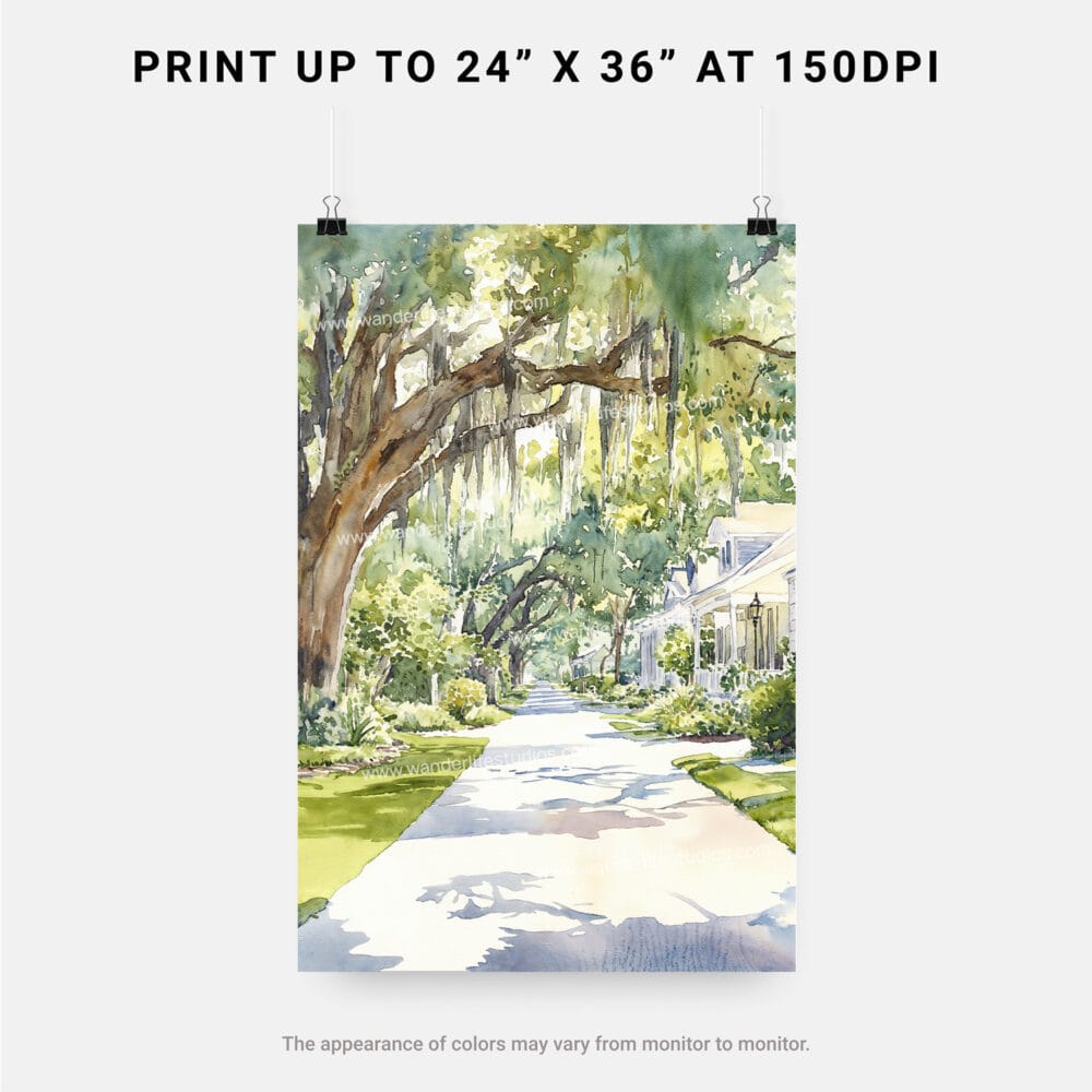 06 - Savannah Georgia Watercolor Art - Digital Downloads - Print Size.jpg 06 - Savannah Georgia Watercolor Art - Digital Downloads - Print Size.jpg