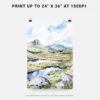 06 - Scottish Highlands Watercolor Art - Digital Downloads - Print Size.jpg