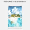 06 - The Bahamas Islands Watercolor Art - Digital Downloads - Print Size.jpg