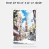 06 - Tokyo Tower Watercolor Art - Digital Downloads - Print Size.jpg