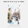 06 - Venice Watercolor Art - Digital Downloads - Print Size.jpg