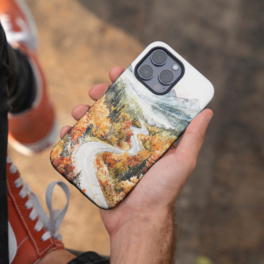 06 - White Mountains New Hampshire Phone Case - Male Hand.jpg 06 - White Mountains New Hampshire Phone Case - Male Hand.jpg