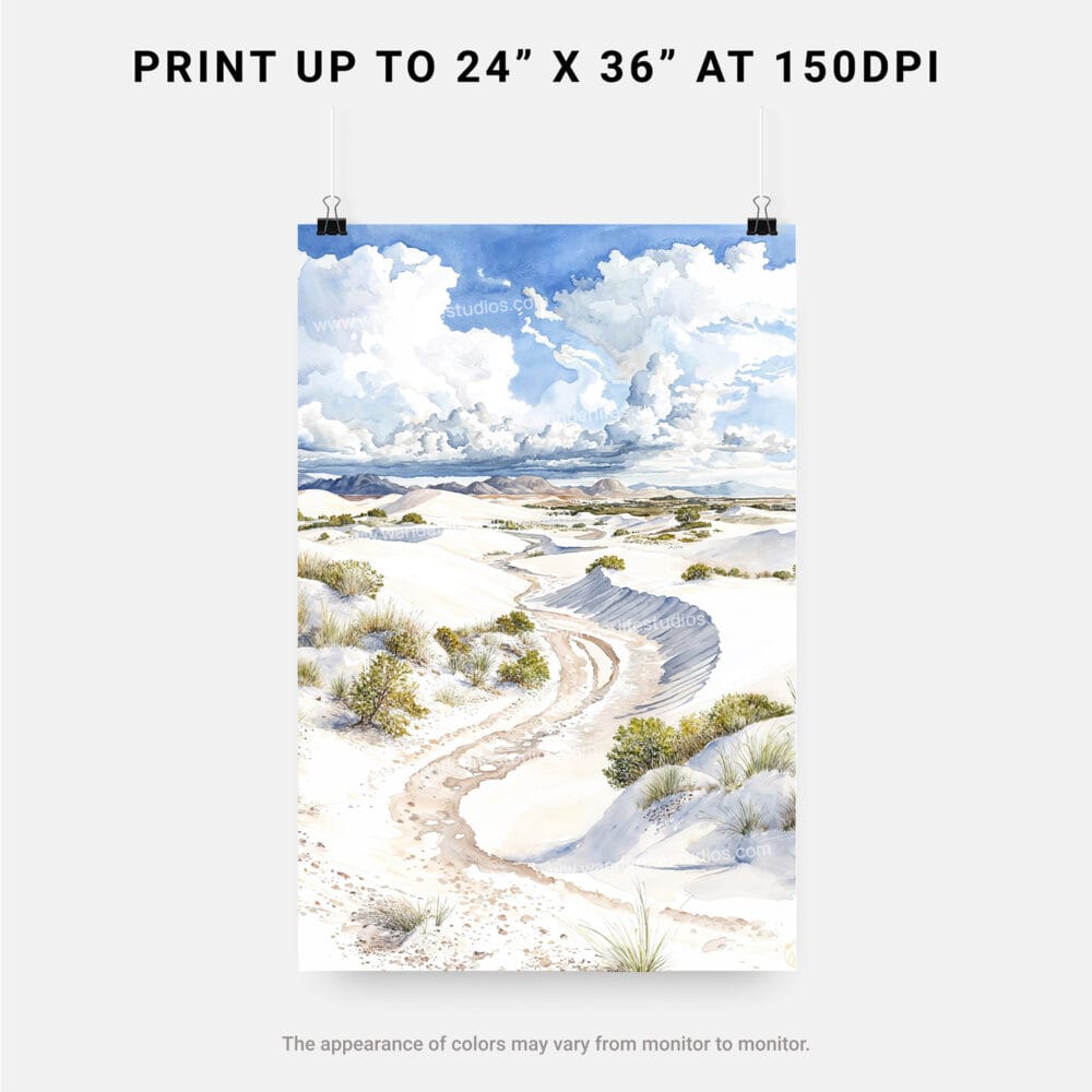 06 - White Sands National Park Watercolor Art - Digital Downloads - Print Size.jpg 06 - White Sands National Park Watercolor Art - Digital Downloads - Print Size.jpg