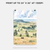 06 - Wind Cave National Park Watercolor Art - Digital Downloads - Print Size.jpg