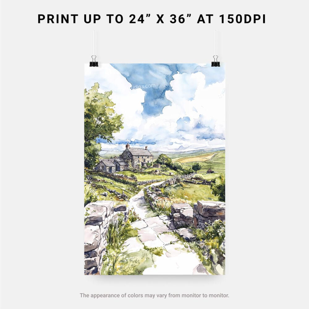 06 - Yorkshire England Watercolor Art - Digital Downloads - Print Size.jpg 06 - Yorkshire England Watercolor Art - Digital Downloads - Print Size.jpg