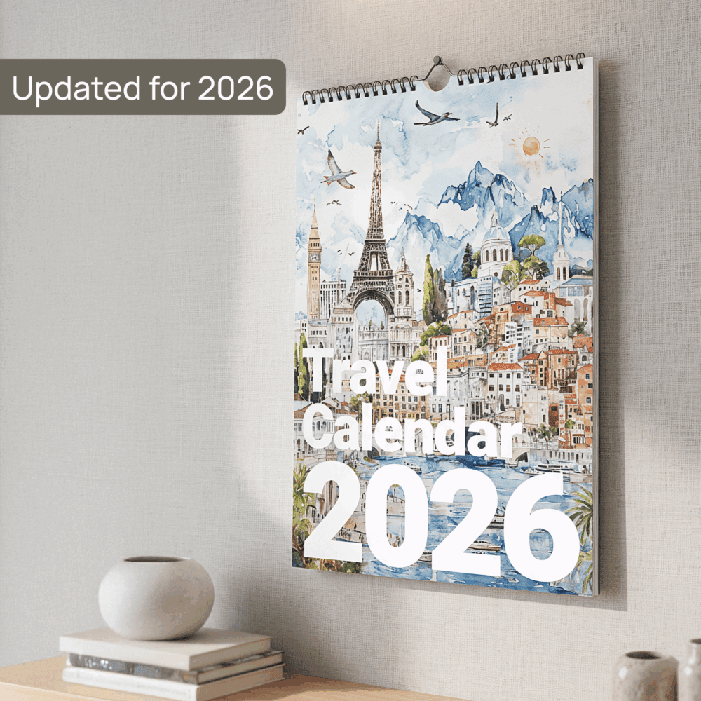 2026 Travel Calendar - Main