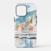 00 - Bergen Norway Watercolor Art Phone Case - Main.jpg