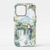00 - Costa Rica Arenal Volcano Watercolor Art Phone Case - Main.jpg