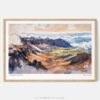 00 - Framed Haleakala National Park Watercolor - Horizontal Art Print - Main.jpg