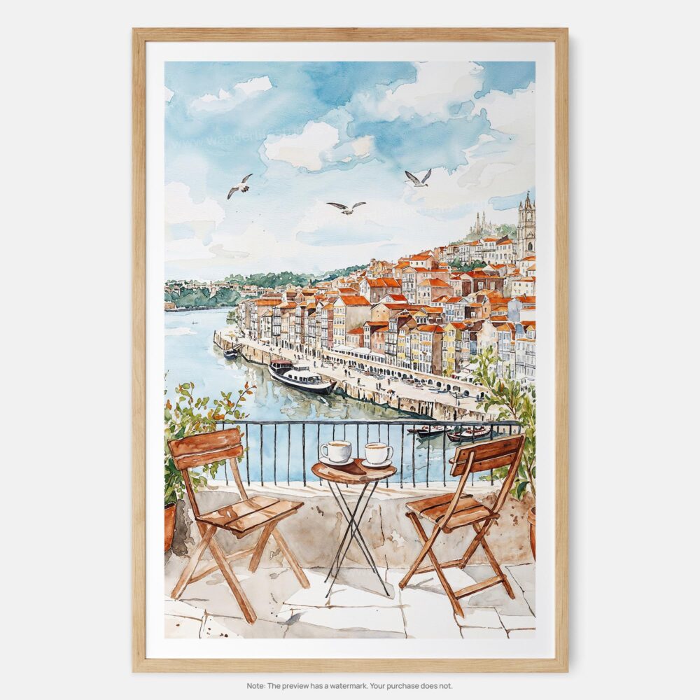 00 - Morning Coffee in Porto Watercolor Art Print - Main - Vertical.jpg 00 - Morning Coffee in Porto Watercolor Art Print - Main - Vertical.jpg