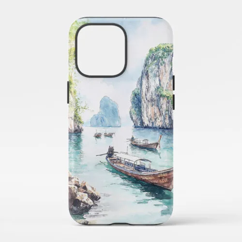 00 - Phuket Watercolor Art Phone Case - Main.jpg