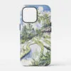 00 - Tegallalang Rice Terrace Ubud Bali Watercolor Art Phone Case - Main.jpg