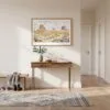 01 - A Framed Arizona Desert Watercolor - Horizontal Art Print hanging in Hallway.jpg