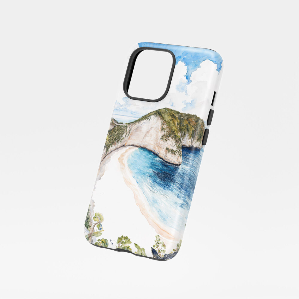 01 - Bali Nusa Penida Watercolor Art Phone Case - Floating.jpg 01 - Bali Nusa Penida Watercolor Art Phone Case - Floating.jpg