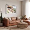 01 - Framed Mesa Verde National Park Watercolor - Horizontal Canvas Print - Boho Living Room.jpg