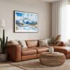 01 - Framed Wrangell–St. Elias National Park Watercolor - Horizontal Canvas Print - Boho Living Room.jpg