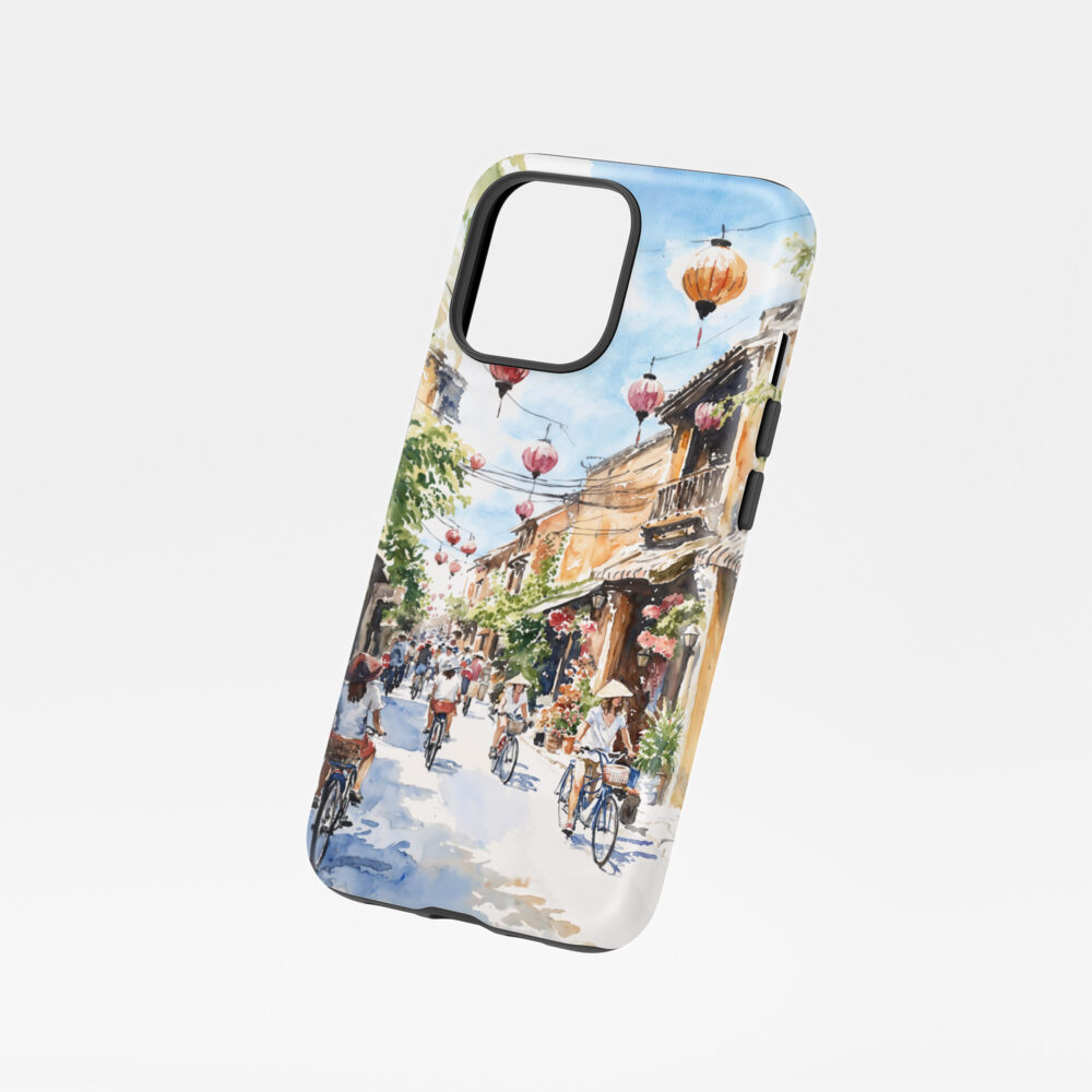 01 - Hoi An Vietnam Watercolor Art Phone Case - Floating.jpg 01 - Hoi An Vietnam Watercolor Art Phone Case - Floating.jpg