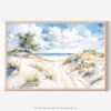 01 - Indiana Dunes National Park Watercolor - Horizontal Art - Digital Download - Main.jpg