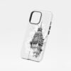 01 - London Big Ben Clock Tower Pencil Drawing Phone Case - Floating.jpg