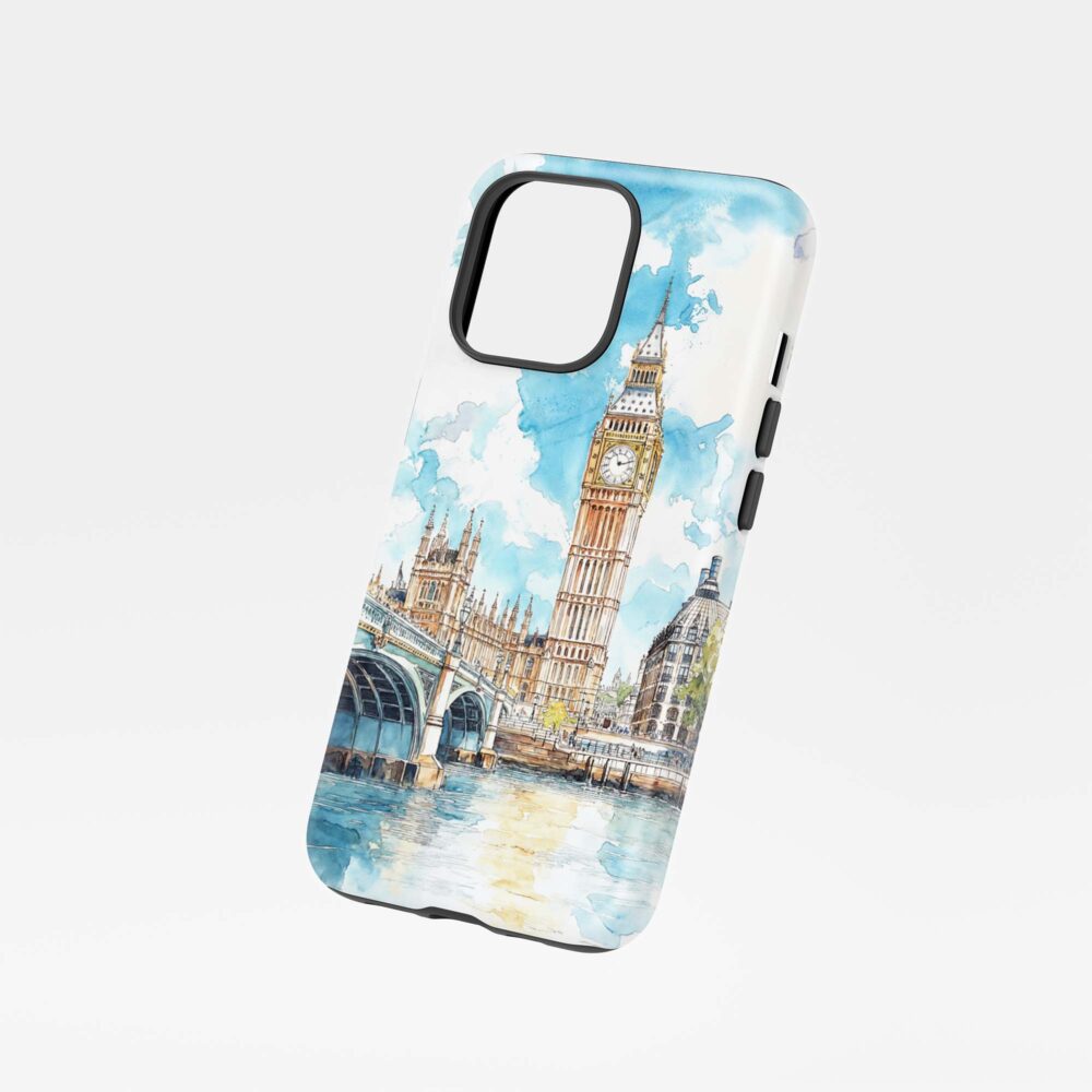 01 - London Big Ben - Watercolor Art Phone Case - Floating.jpg 01 - London Big Ben - Watercolor Art Phone Case - Floating.jpg