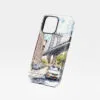01 - Manhattan Bridge - Watercolor Art Phone Case - Floating.jpg