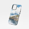 01 - Mount Fuji from Oshino Watercolor Art Phone Case - Floating.jpg