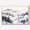 01 - Pacific Northwest Watercolor - Horizontal Art - Digital Download - Main.jpg