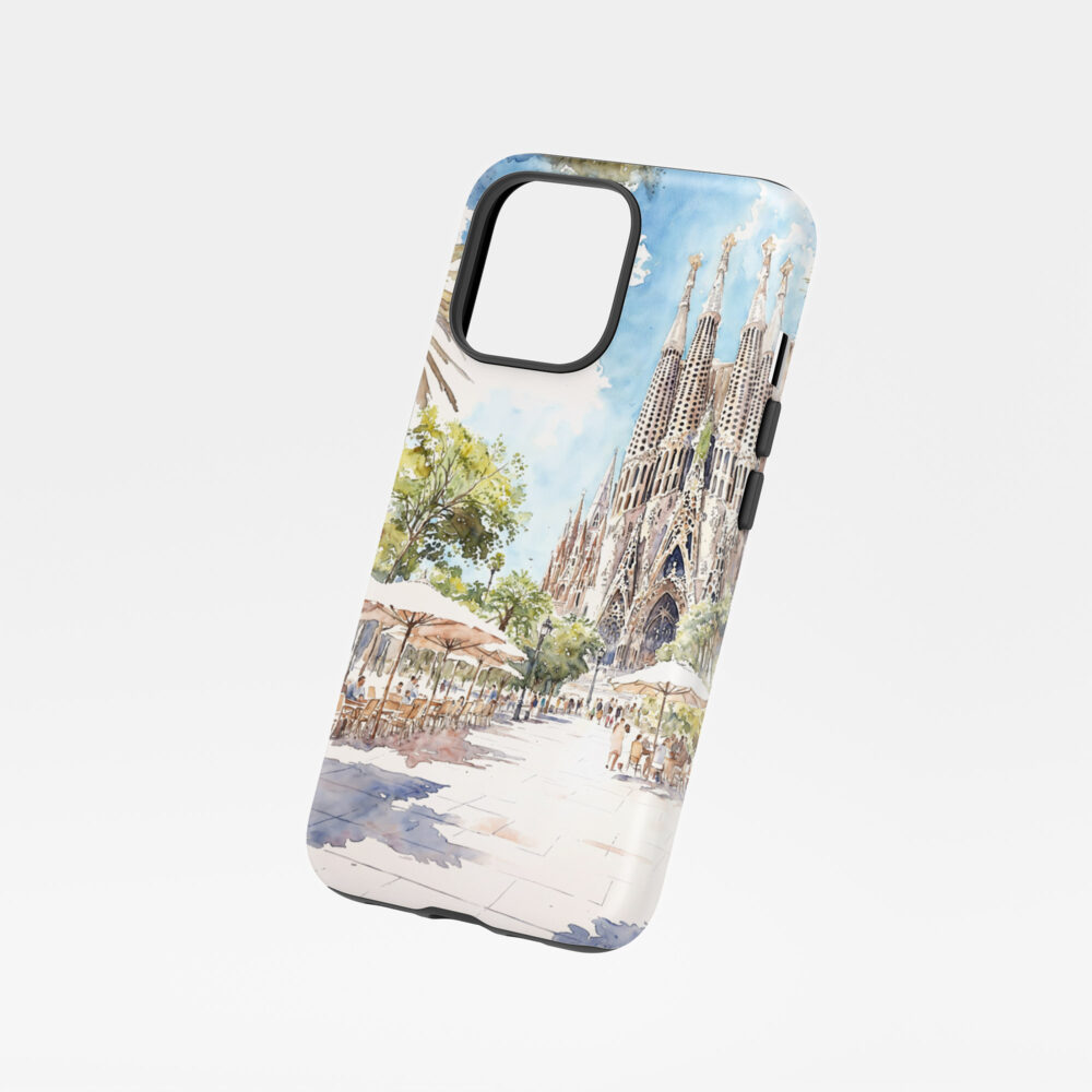 01 - Sagrada Familia - Watercolor Art Phone Case - Floating.jpg 01 - Sagrada Familia - Watercolor Art Phone Case - Floating.jpg