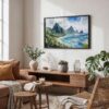 02 - American Samoa National Park Watercolor - Horizontal Art - Digital Download - Boho Living Room.jpg