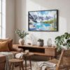 02 - Banff National Park Watercolor - Horizontal Art - Digital Download - Boho Living Room.jpg