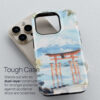 02 - Hakone Gate Watercolor Art Phone Case - Tough Case.jpg