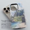 02 - Hawaii Na pali Coast - Watercolor Art Phone Case - Tough Case.jpg