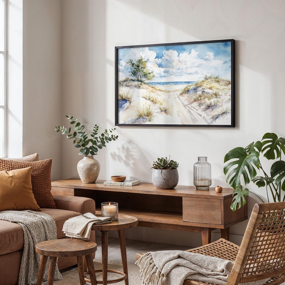 02 - Indiana Dunes National Park Watercolor - Horizontal Art - Digital Download - Boho Living Room.jpg 02 - Indiana Dunes National Park Watercolor - Horizontal Art - Digital Download - Boho Living Room.jpg
