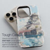 02 - Japan Osaka Castle Watercolor Art Phone Case - Tough Case.jpg