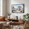 02 - Joshua Tree National Park Watercolor - Horizontal Art - Digital Download - Boho Living Room.jpg