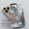 02 - Kathmandu Nepal Watercolor Art Phone Case - Tough Case.jpg