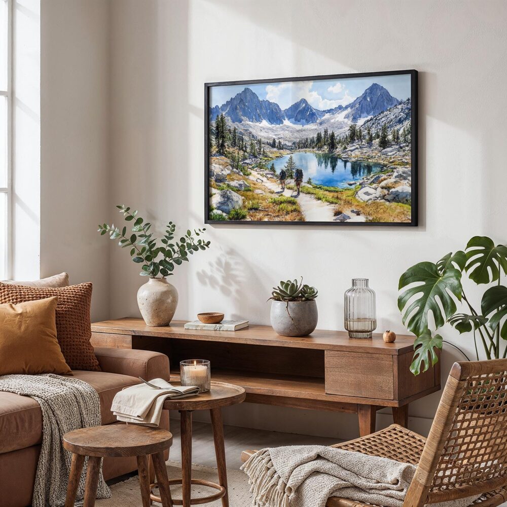 02 - Kings Canyon National Park Watercolor - Horizontal Art - Digital Download - Boho Living Room.jpg 02 - Kings Canyon National Park Watercolor - Horizontal Art - Digital Download - Boho Living Room.jpg
