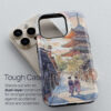 02 - Kyoto Hokan-ji Temple - Watercolor Art Phone Case - Tough Case.jpg