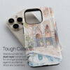 02 - Marrakesh Morroco Backyard Watercolor Phone Case - Tough Case.jpg
