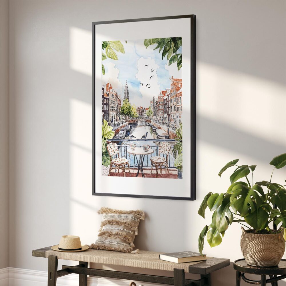 02 - Morning Coffee in Amsterdam Watercolor Art - Digital Download - Hallway.jpg 02 - Morning Coffee in Amsterdam Watercolor Art - Digital Download - Hallway.jpg