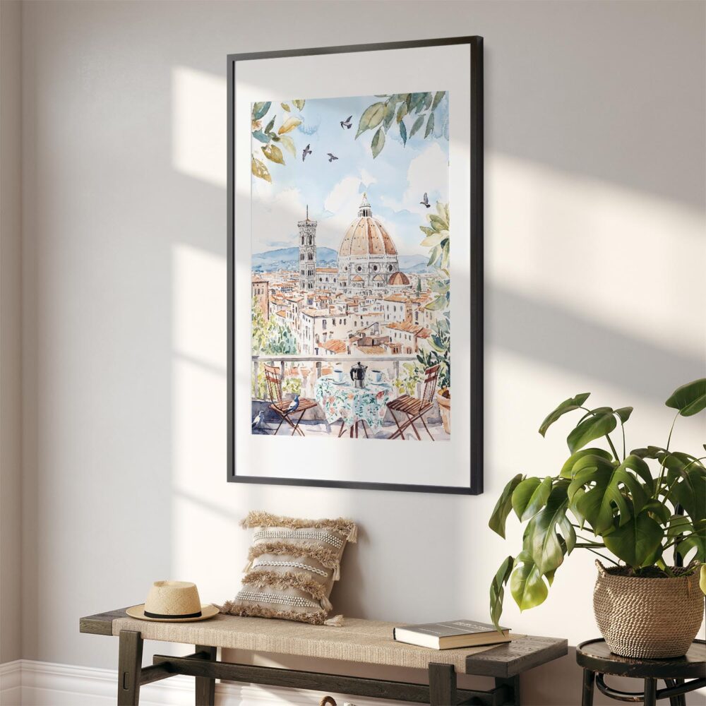 02 - Morning Coffee in Florence Watercolor Art - Digital Download - Hallway.jpg 02 - Morning Coffee in Florence Watercolor Art - Digital Download - Hallway.jpg